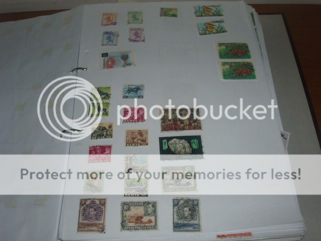 Kenya/Uganda/Tanganyika collection in album. All stamps shown in the 