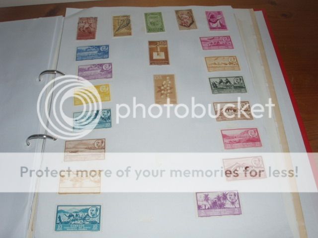 Spanish Colonies collection in album. All stamps shown in 72 pictures 