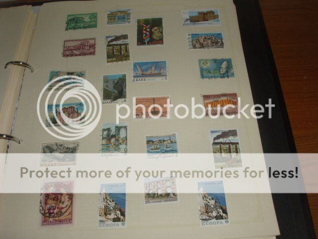 GREECE COLLECTION OF STAMPS IN ALBUM ALL PERIODS  