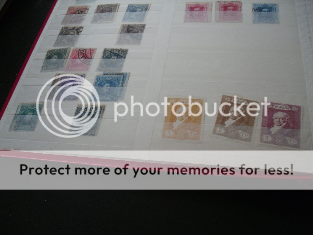 Spain collection in SG stockbook, all stamps shown in 42 pictures