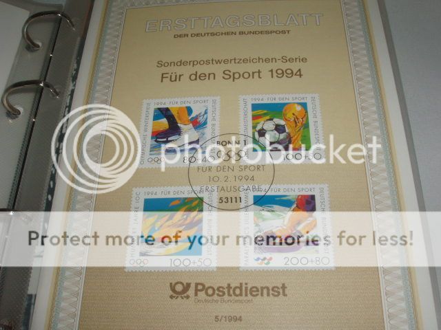 GERMANY ERSTTAGSBLATT 1974 1997 COLLECTION IN 7 ALBUMS  