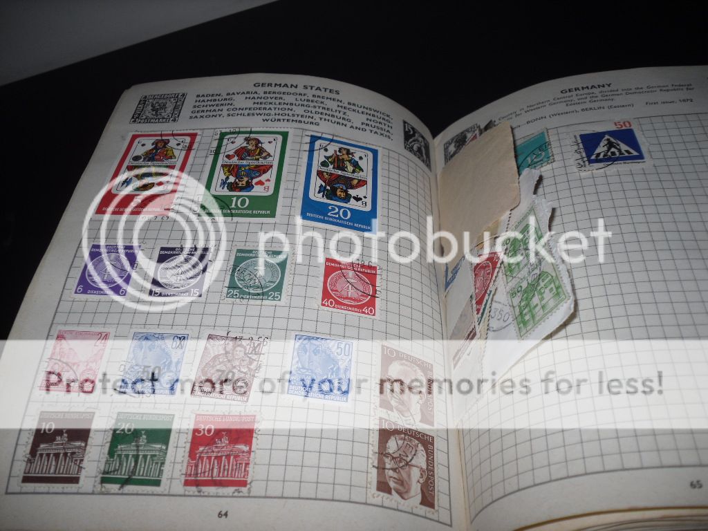 World collection in old Improved album, all stamps shown in 37