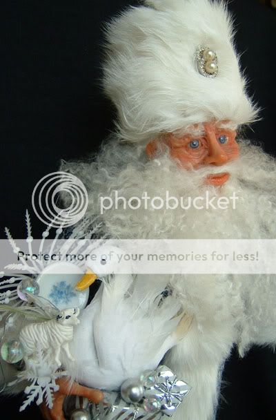 OOAK SANTA Claus Father Christmas 21 jennilynnhill Old World Art Doll 