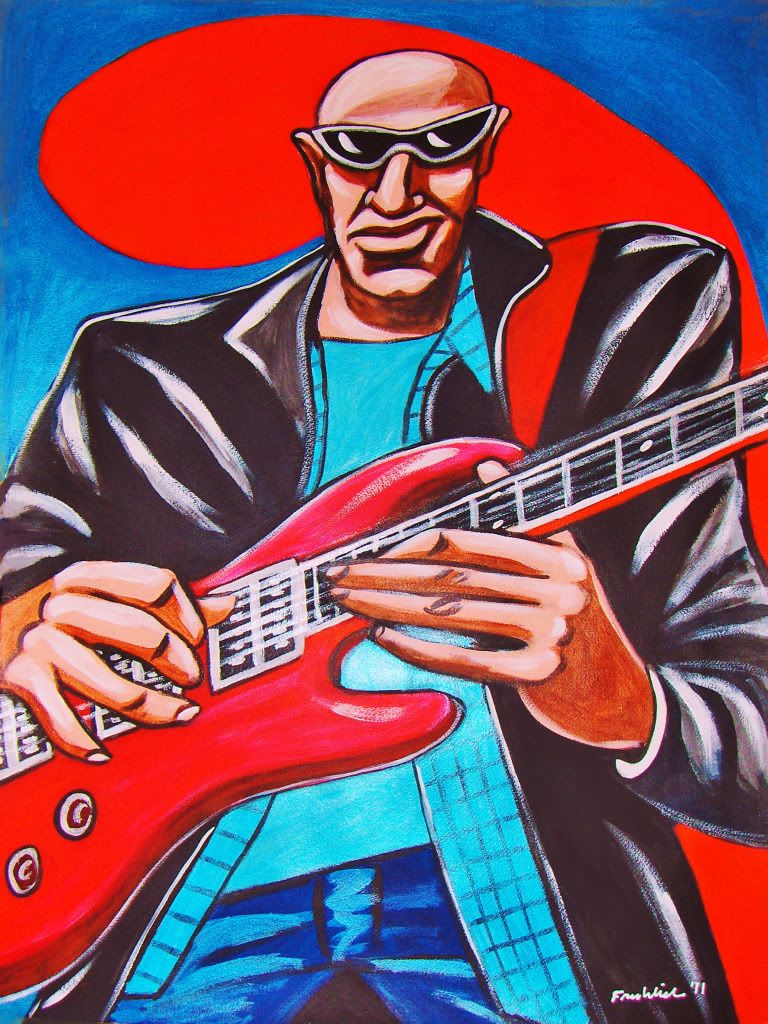 Joe Satriani Print Poster Ibanez Guitar Surfing With The Alien Cd Time Machine Ebay