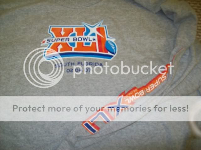 Super Bowl XLI Long Sleeve T Shirt XL  