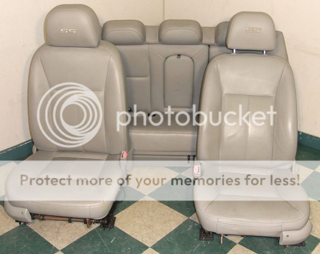 06 07 08 Impala SS Gray Leather Front & Rear Seats Set FREE SHIP Hot 